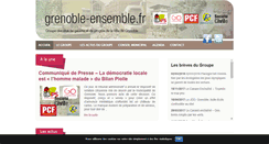 Desktop Screenshot of grenoble-ensemble.fr