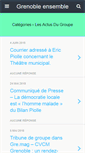 Mobile Screenshot of grenoble-ensemble.fr